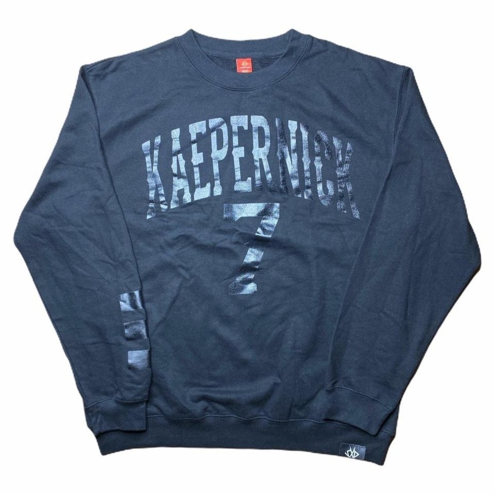 Colin Kaepernick crewneck Juneteenth black sweater